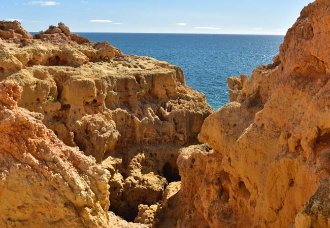 Les falaises Algar Seco