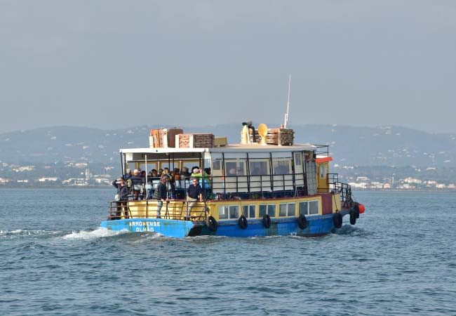 The ferry to Culatra