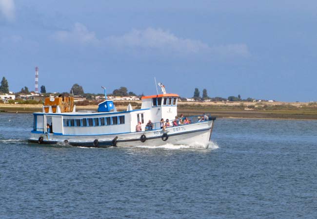 Balsa para a Ilha da Culatra