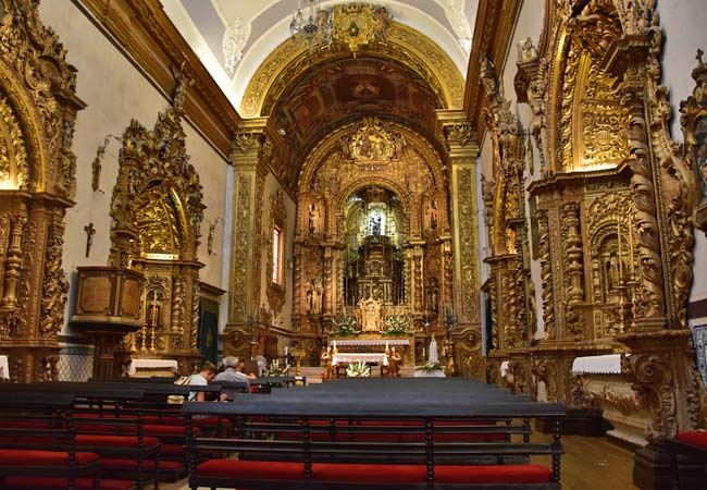 Igreja do Carmo interior