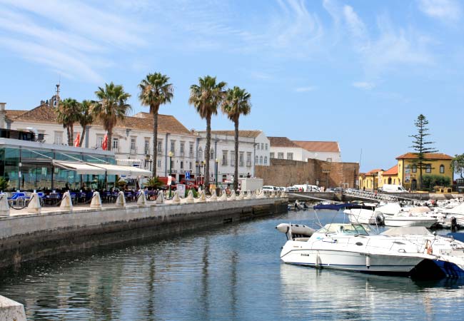 Le port de plaisance de Faro