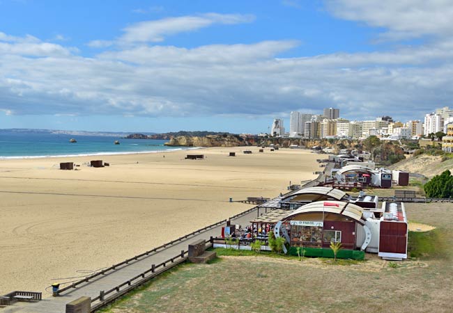 La splendida spiaggia di Praia da Rocha