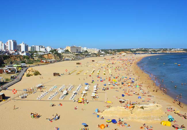 Praia da Rocha beach