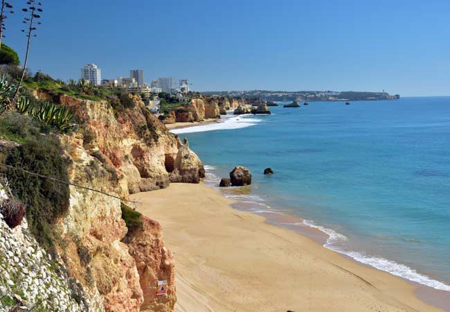 Praia da Rocha Küste